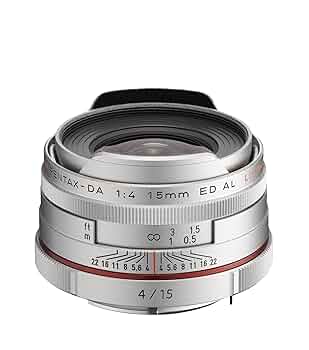 HD Pentax-DA 15mm F4 ED AL Limited｜B162 PENTAX HD PENTAX-DA 15mm F4 ED AL Limited Silver | eBay